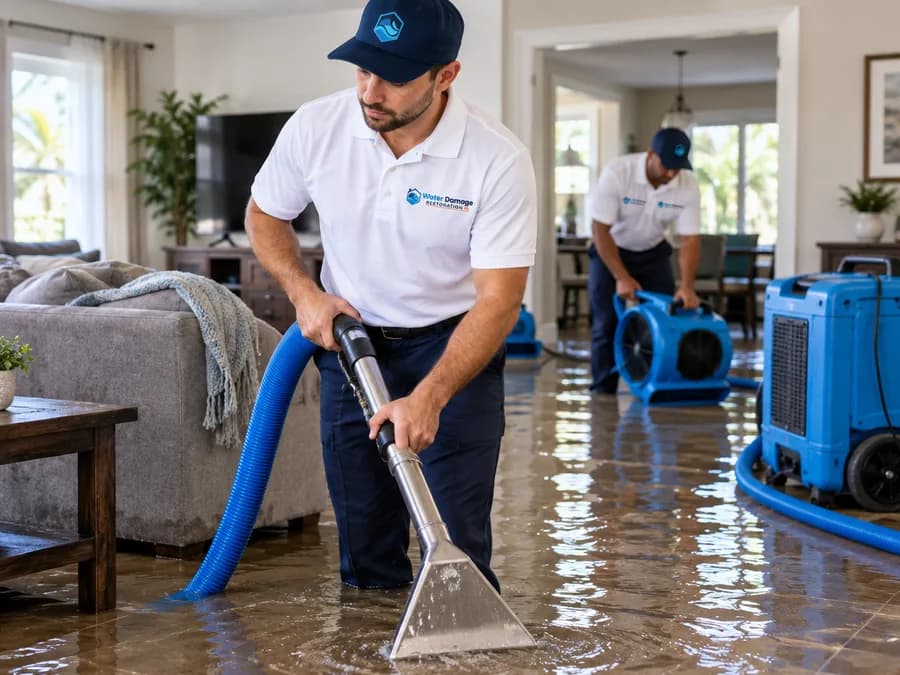 Common situations that need water extraction