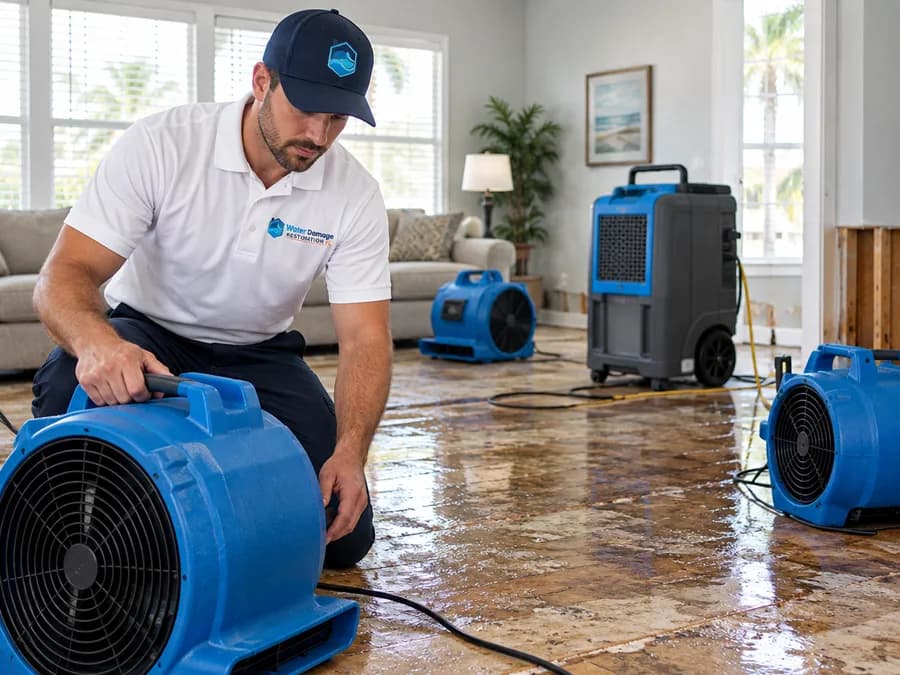 Get air moving and moisture out