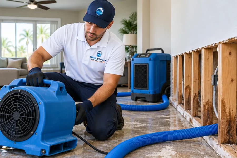 Removing the moisture we find