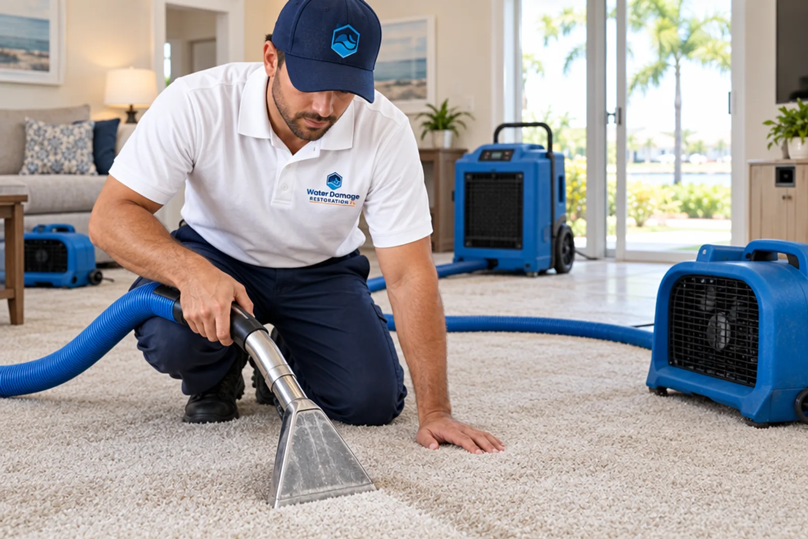 What to expect when we dry your carpet