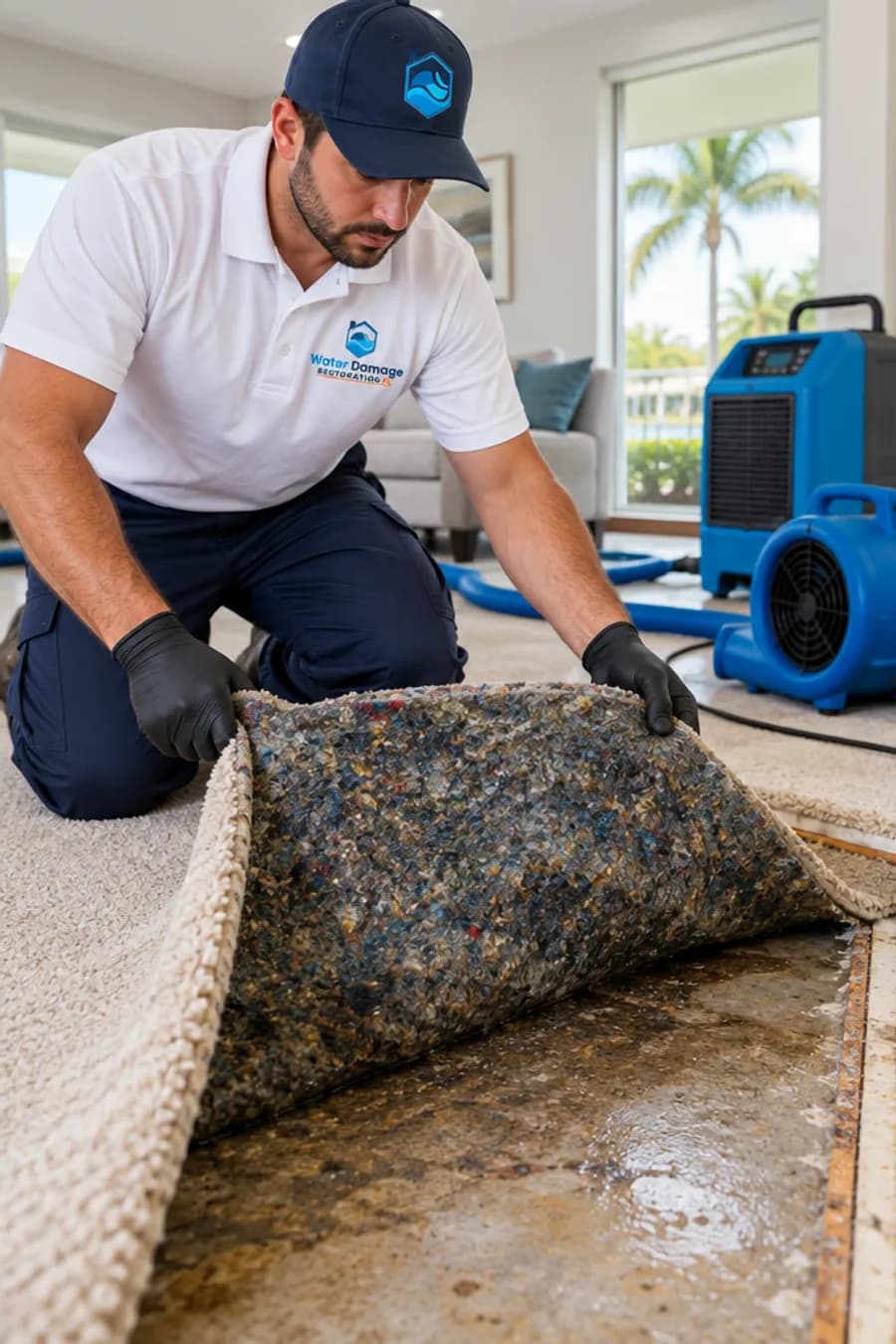 Why the carpet pad usually has to go