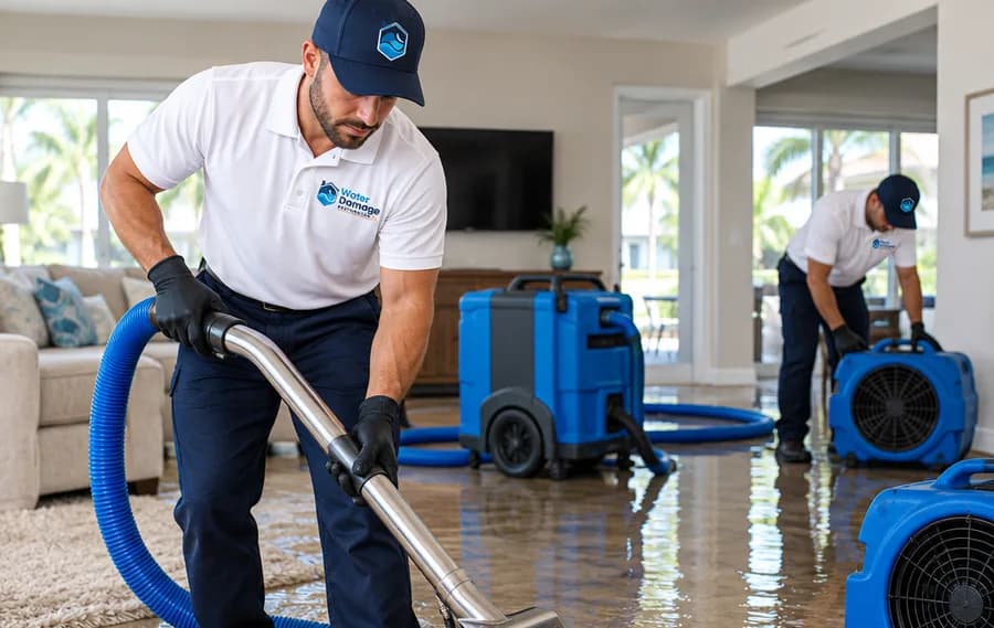 The equipment we use to remove water fast