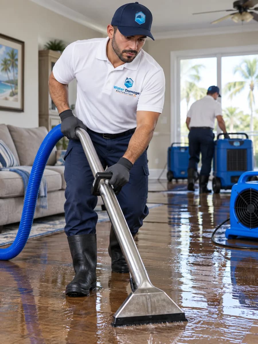 Why fast water removal comes first