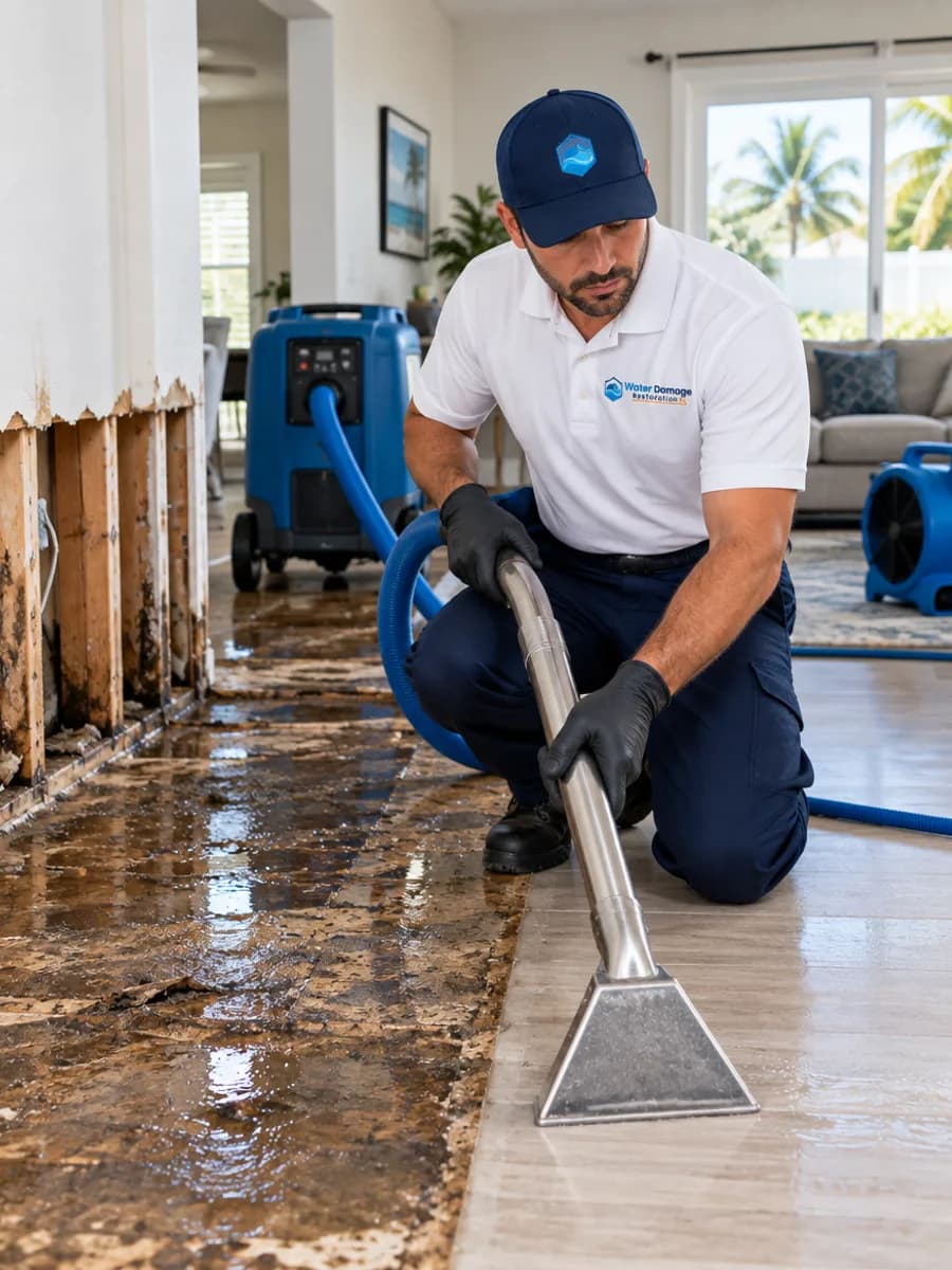 Flood damage vs. clean-water damage
