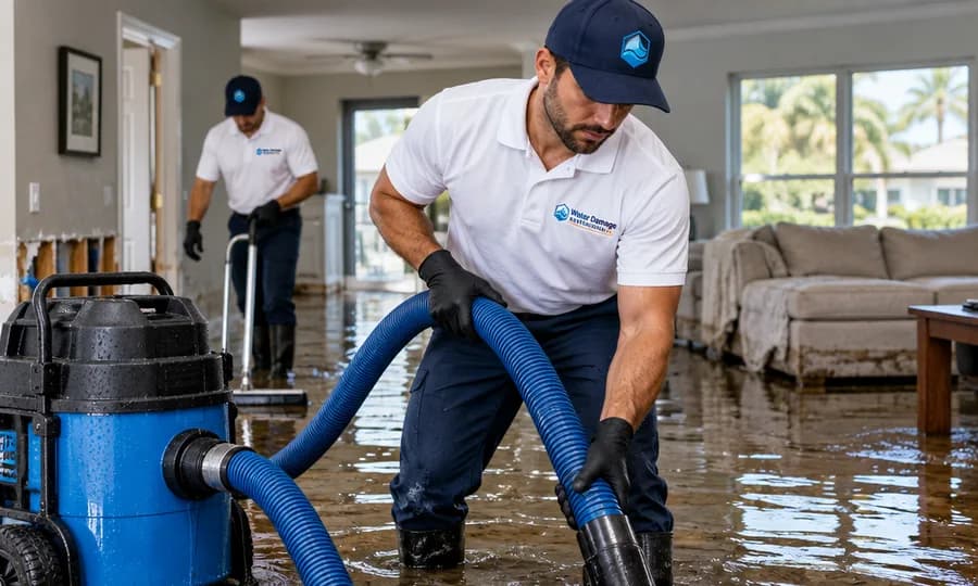 Handling contaminated flood water