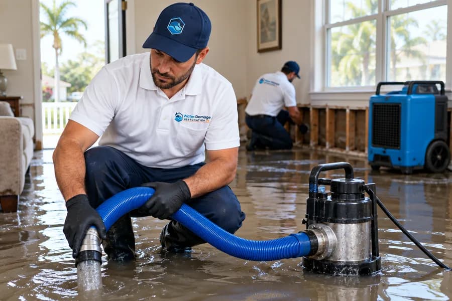 Treating storm water as potentially contaminated