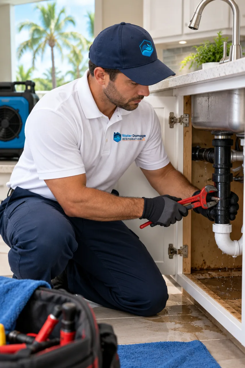 Broken pipe restoration across Florida