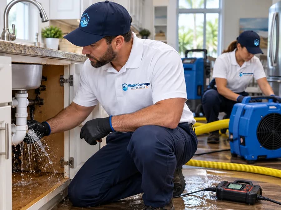 What to do when a pipe bursts