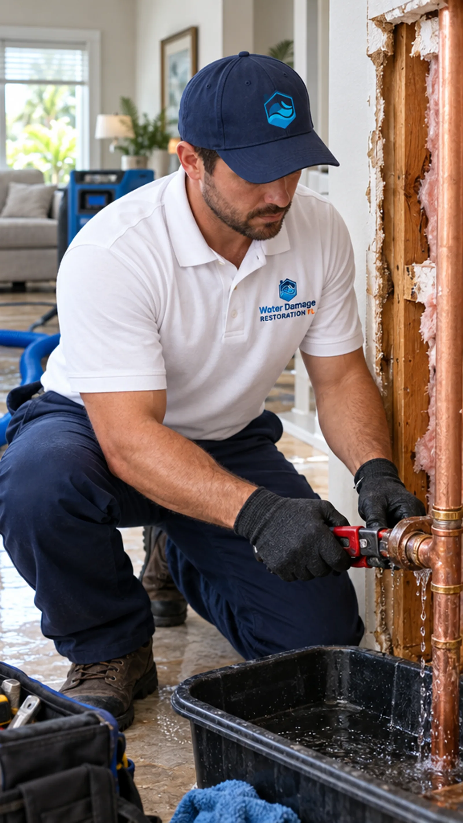 What to expect during burst pipe restoration