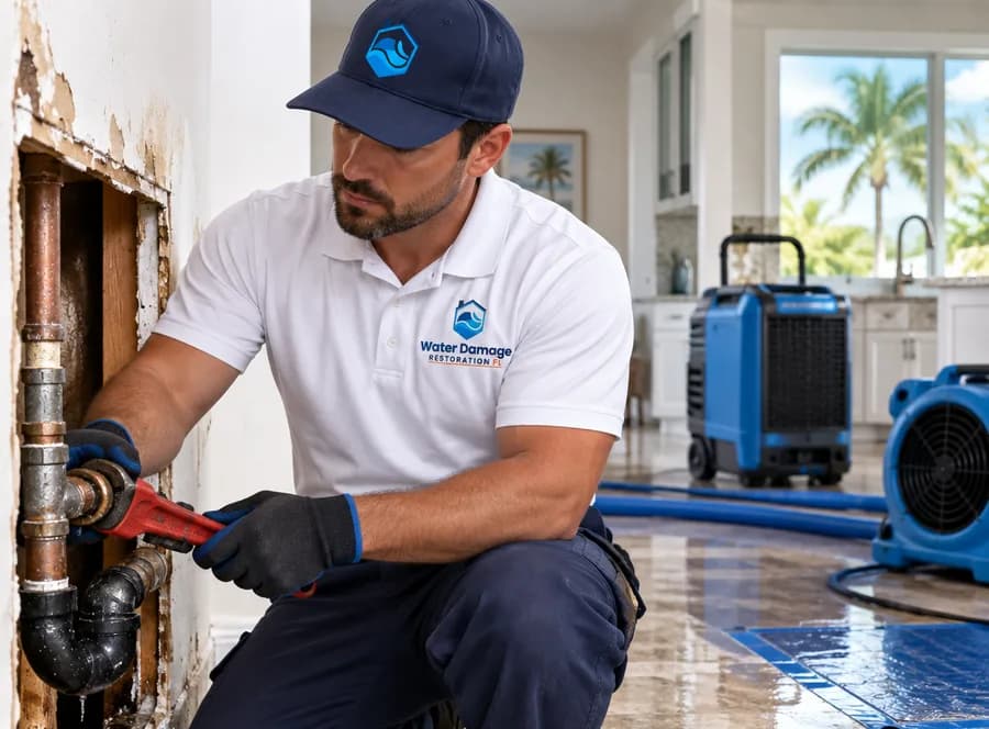 Leak damage restoration across Florida