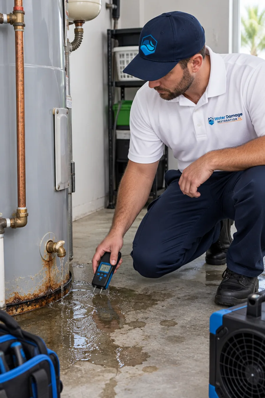 How water heaters cause water damage