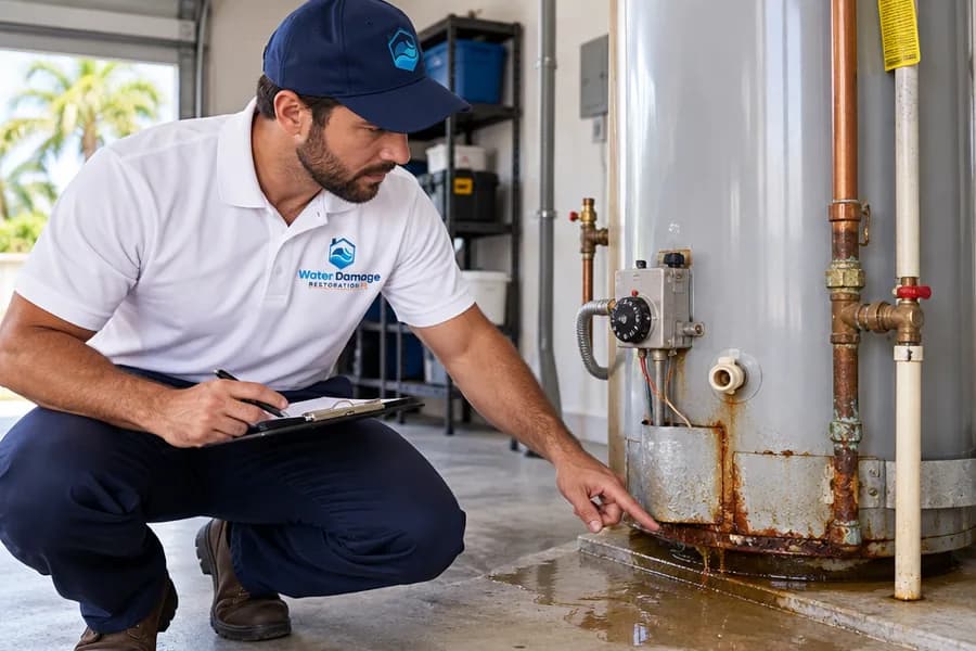 Warning signs a water heater may fail