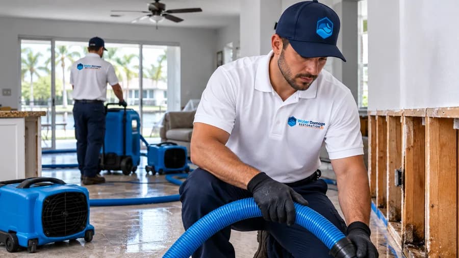 Water damage repair across Florida