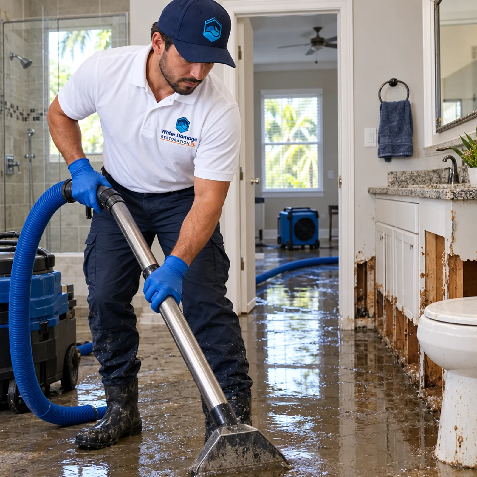 Why a backup spreads beyond the drain