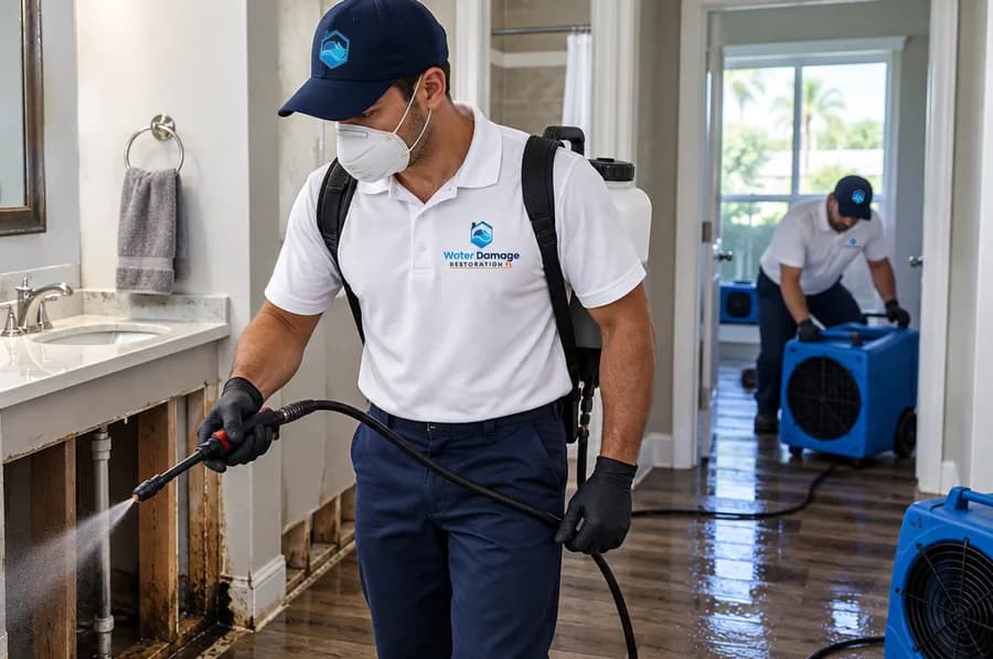 Disinfecting, drying, and deodorizing
