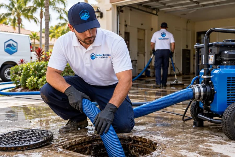 24/7 sewer backup response in Florida