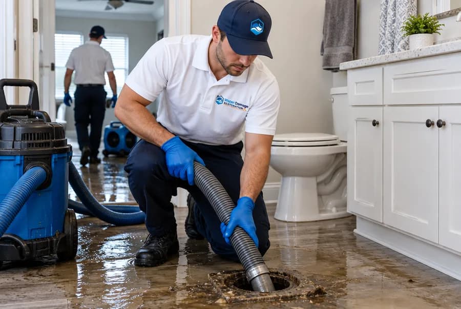 How a sewer line backup happens