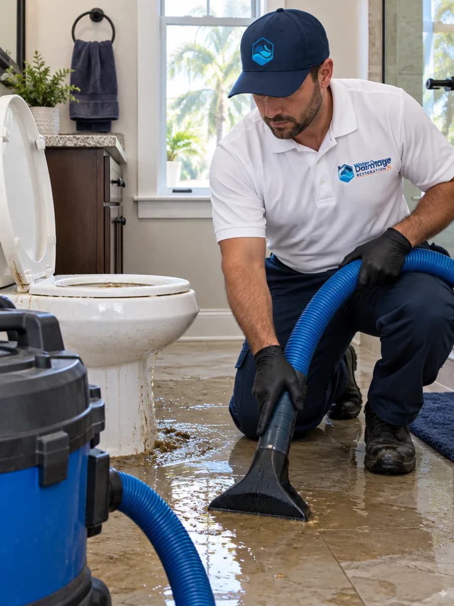 Not all toilet overflows are equal