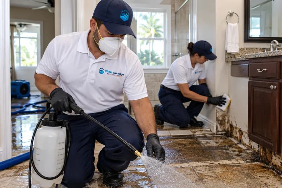 Sanitizing after a contaminated overflow