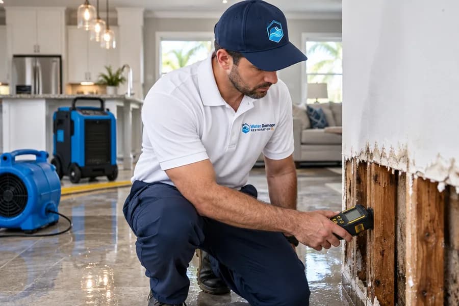 Watching for hidden water damage
