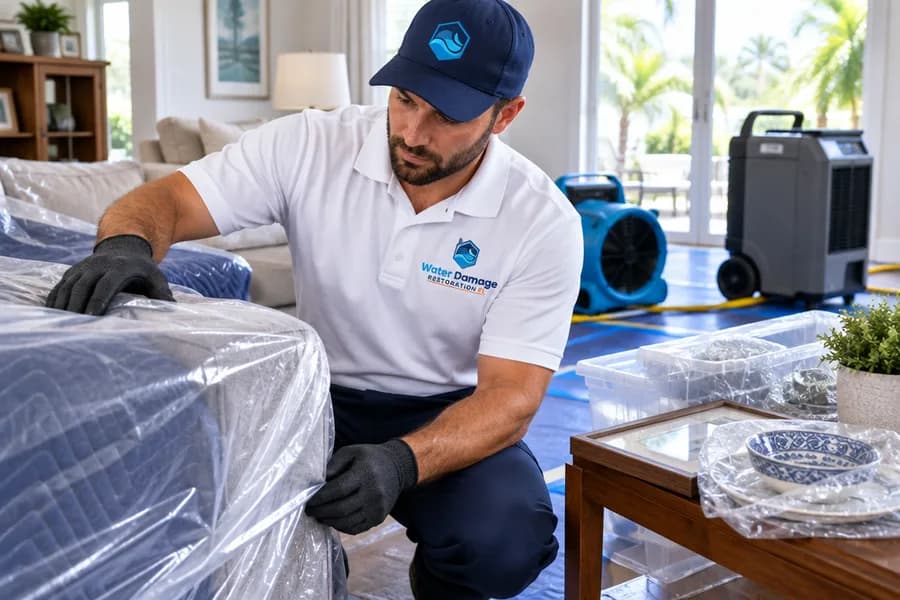 How we protect your belongings during cleanup