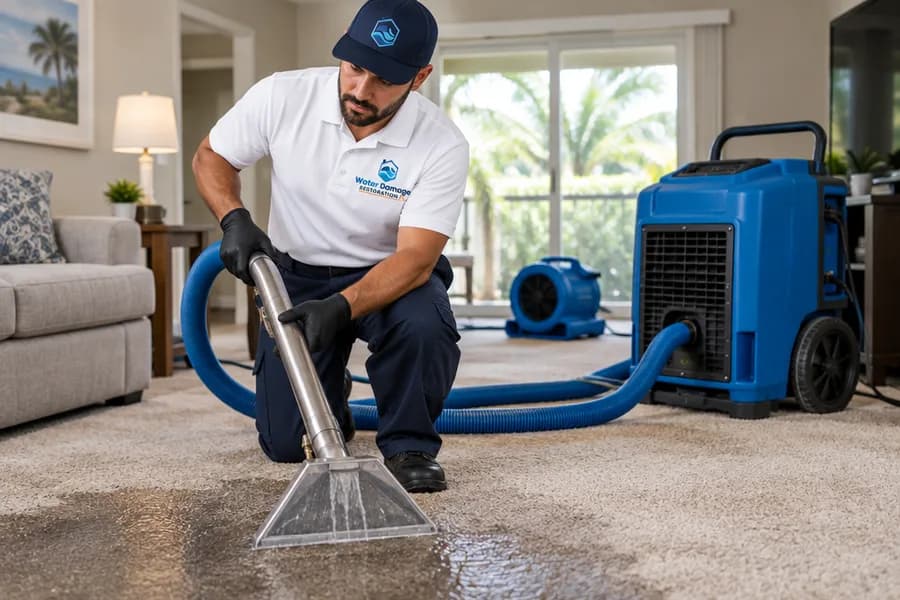 Odor and mold: the risk of leaving carpet wet