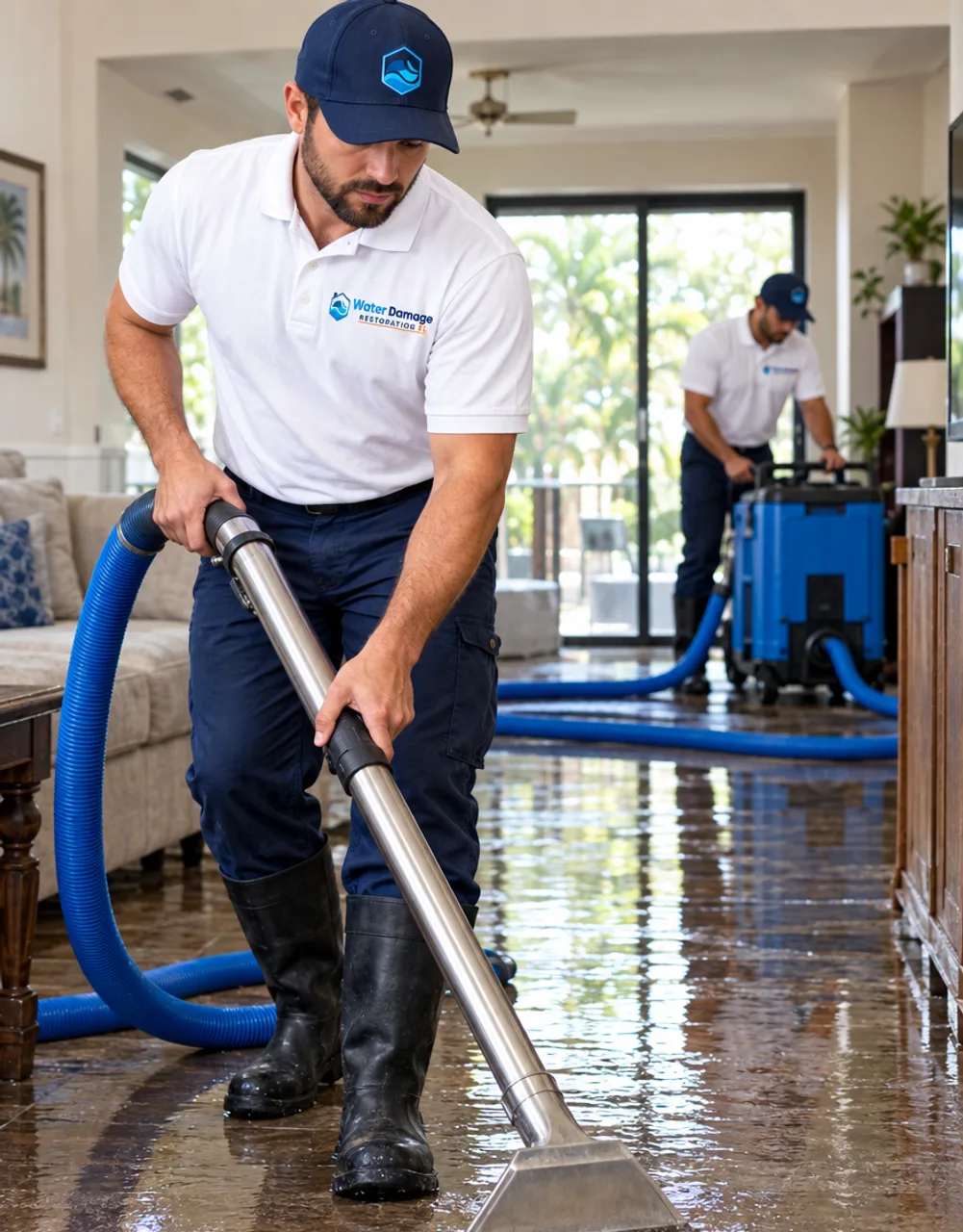 How long standing water removal takes