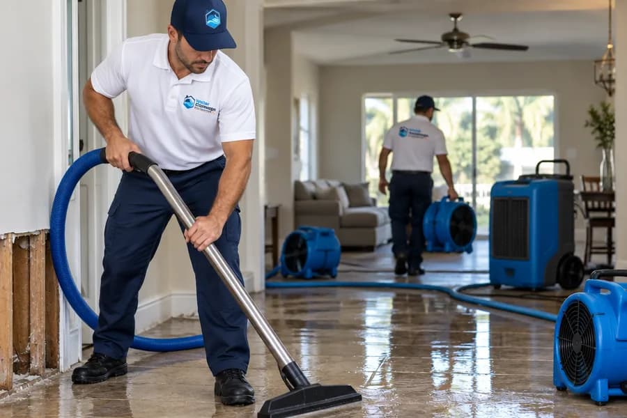 Removal leads straight into drying